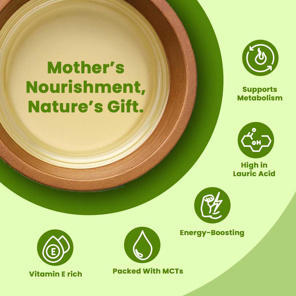 Wood Pressed Coconut Oil