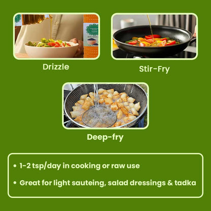 Wood Pressed Gingelly Oil (Sesame Oil / Til Oil / Nallennai)