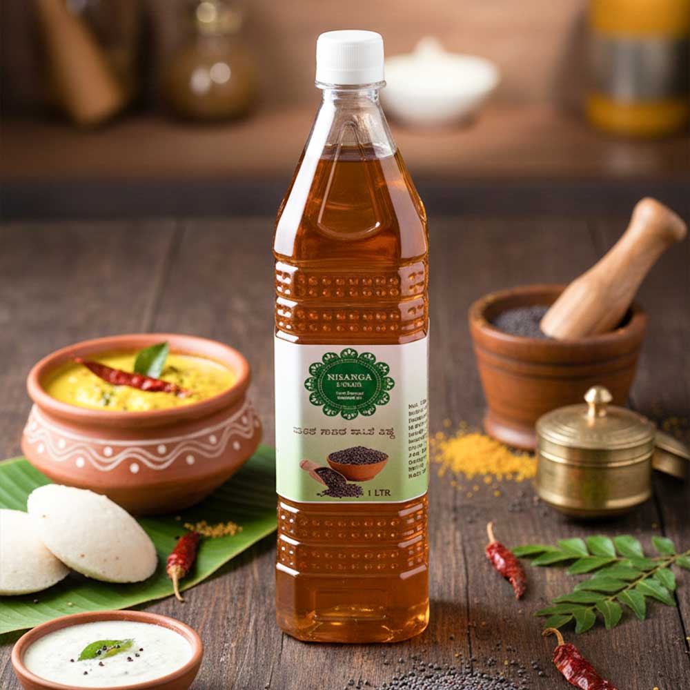 Wood Pressed Mustard Oil