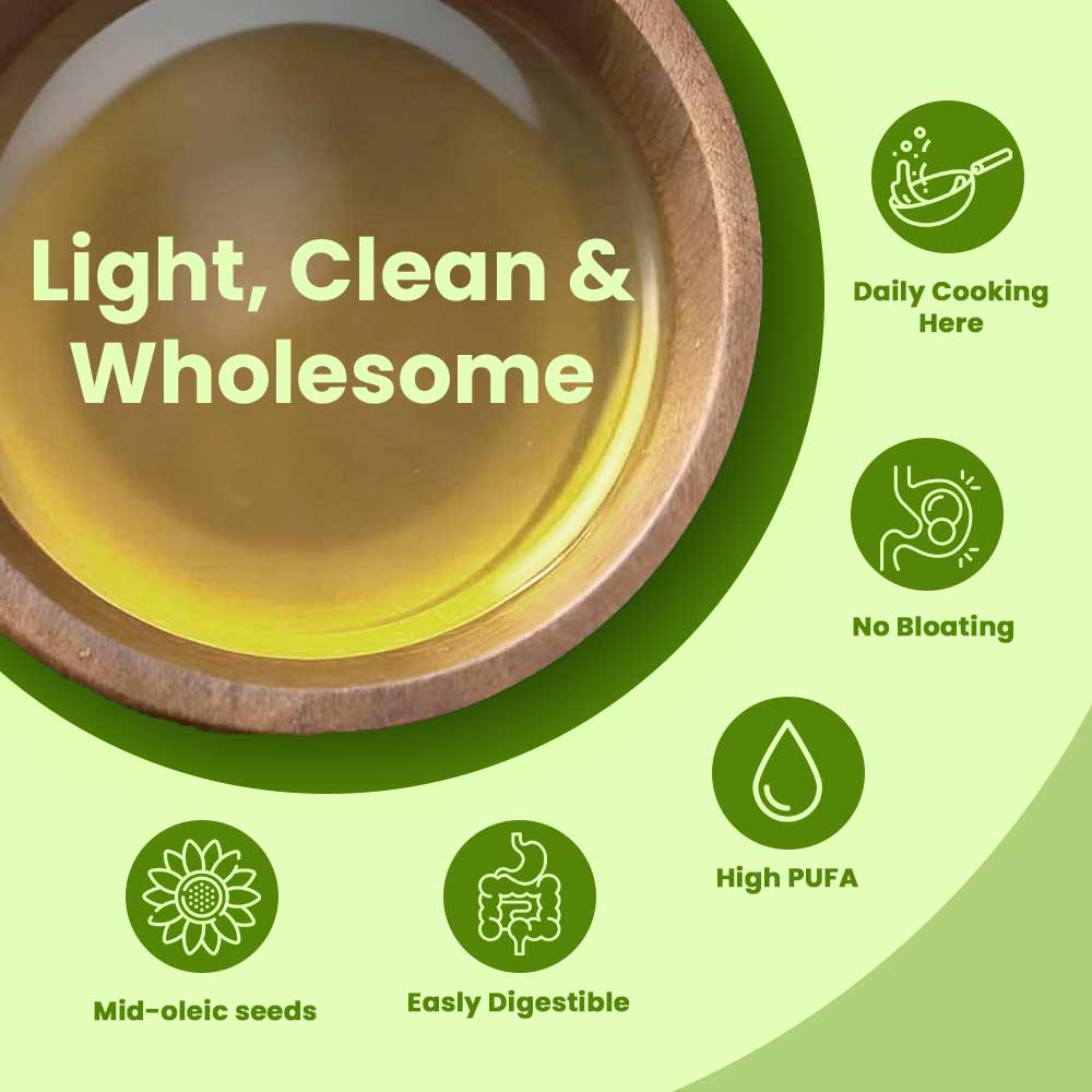 Wood Pressed Sunflower Oil