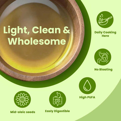 Wood Pressed Sunflower Oil