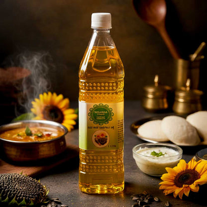 Wood Pressed Sunflower Oil